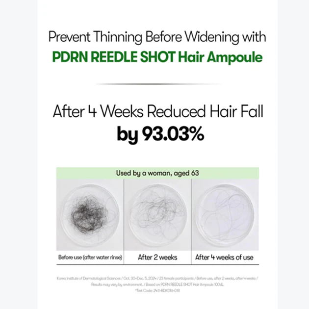 PDRN Reedle Shot Hair Ampoule 100dl - Image 4