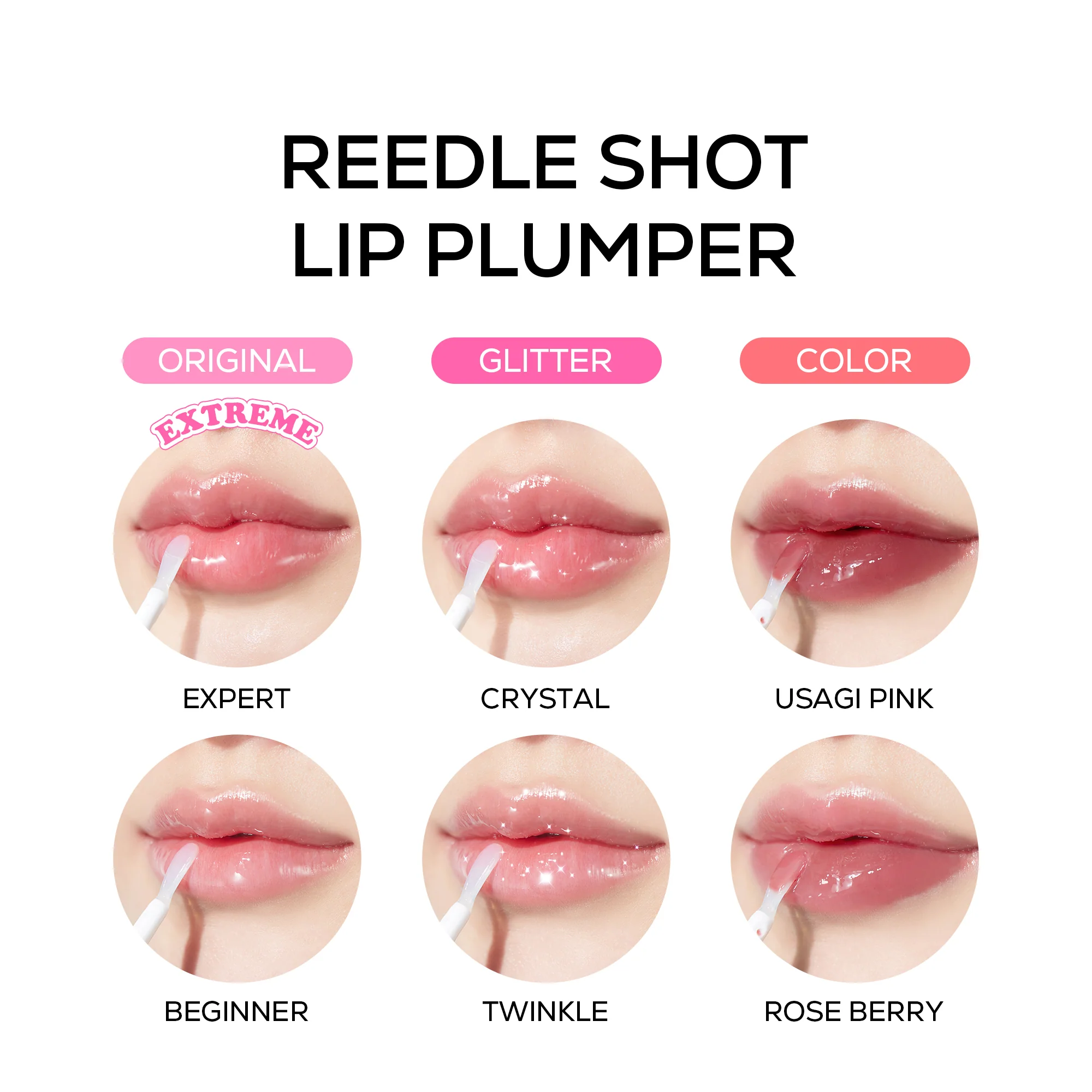 Reedle Shot Lip Plumper Crystal - Image 5